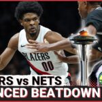 Balanced Trail Blazers Blowout the Hapless Brooklyn Nets | NBA Expansion Headed for 1st Vote