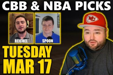 College Basketball & NBA Picks with Kyle Kirms | Tuesday March 17th