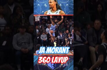 Ja Morant UNREAL 360 Layup 🔥🔥🔥🔥🔥 Memphis Grizzlies Highlights #nba