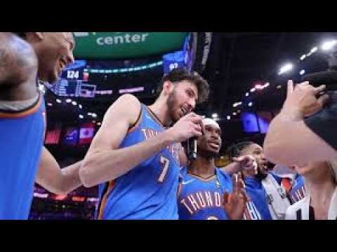 Instant analysis on the Oklahoma City Thunder using space for shots vs the Minnesota Timberwolves!
