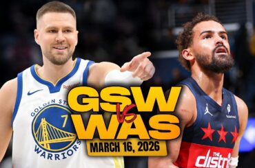 Golden State Warriors vs Washington Wizards Full Game Highlights | Mar 16, 2026 | FreeDawkins