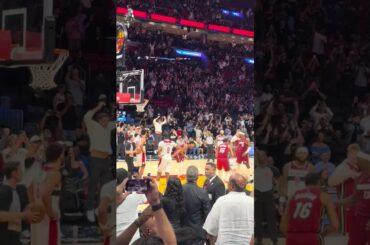 Bam Adebayo’s FINAL Basket for 83 Points: Live View From Section 120 Row 4