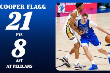 Cooper Flagg (21 PTS 8 AST) at New Orleans Pelicans | March 16, 2026