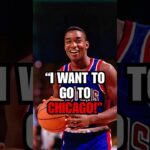 Isiah Thomas TELLS A STORY about BEING DRAFTED by Detroit Pistons! 🔥#shorts #nba