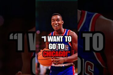 Isiah Thomas TELLS A STORY about BEING DRAFTED by Detroit Pistons! 🔥#shorts #nba