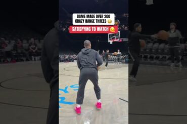 Dame hit over 200 3s  🤯