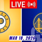 NBA LIVE! Indiana Pacers vs Golden State Warriors I March 18, 2026 Warriors vs Pacers 2K Live