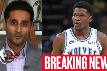 BREAKING NEWS: Timberwolves Rule Out Anthony Edwards (Knee) For 1-2 Weeks - Shams | NBA TODAY