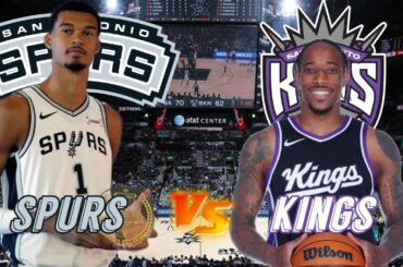 San Antonio Spurs vs Sacramento Kings Live Play by Play & Scoreboard