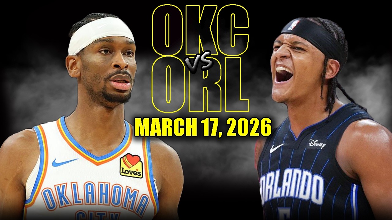 Oklahoma City Thunder vs Orlando Magic Full Game Highlights – March 17, 2026 | NBA Season