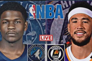 NBA LIVE: PHOENIX SUNS vs MINNESOTA TIMBERWOLVES (LIVESCORE)