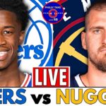 Philadelphia 76ers vs Denver Nuggets Live Stream Play-By-Play & Scoreboard