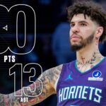 LaMelo Ball 30-PT DOUBLE-DOUBLE 🍿 Leads Hornets to blowout win over the Heat 💪 | NBA on ESPN
