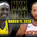 New York Knicks vs Indiana Pacers Full Game Highlights – March 17, 2026 | NBA Season