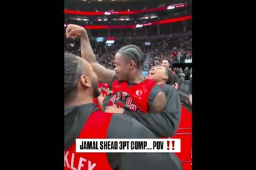 Jamison’s POV of Jamal Shead letting it fly  🎯Presented by @canadiantire