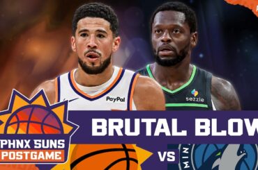 POSTGAME: Phoenix Suns Suffer BRUTAL BLOW To Playoff Chances In Timberwolves Loss