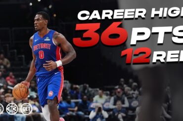 36 PIECE...JALEN DUREN GOES OFF FOR CAREER HIGH  vs Washington Wizards