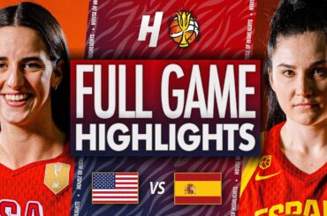 USA vs Spain - FULL GAME HIGHLIGHTS | March 17, 2026 FIBA Women’s World Cup Qualifiers