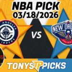 LA Clippers vs New Orleans Pelicans Pick 3/18/26 NBA Pick Prediction