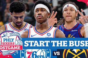 Sixers BLOWN OUT by Nuggets in 28-point Loss to Start Road Trip | PHLY Sixers Postgame