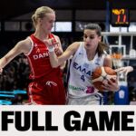 First Round | Greece v Denmark | Full Basketball Game | FIBA Women's EuroBasket 2027 Qualifiers