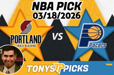 Portland Trail Blazers vs Indiana Pacers Pick 3/18/26 NBA Pick Prediction