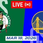 NBA LIVE! Golden State Warriors vs Boston Celtics | March 18, 2026 | 2026 NBA Season Live 2K