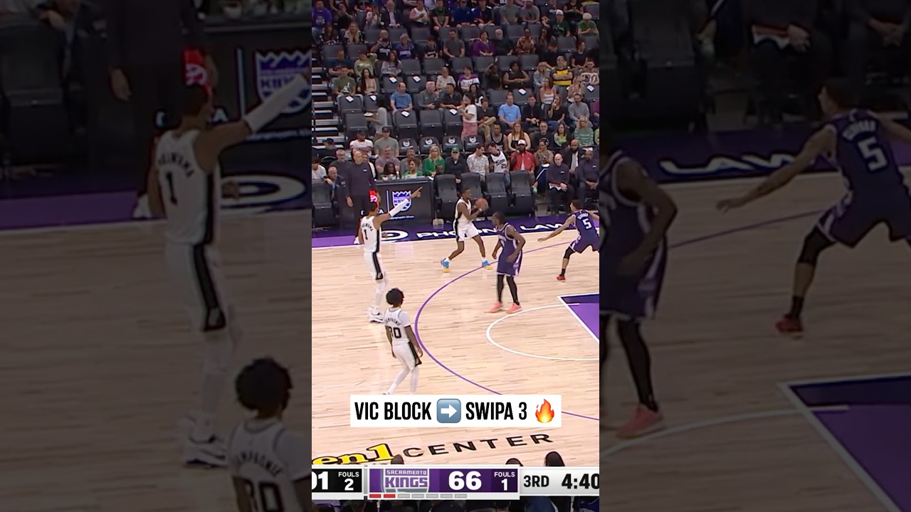 Squad can’t miss from three 🔥 #nba #spurs #victorwembanyama #deaaronfox 📺 FanDuelSN SW