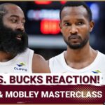REACTION: Cleveland Cavaliers ESCAPE with Win Over Milwaukee Bucks! | James Harden's BEST Game Yet?