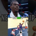 Jalen Duren said it’s next man up mentality with Cade #jalenduren #detroitpistons