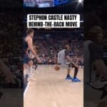 Stephon Castle cooked Brook Lopez 😳