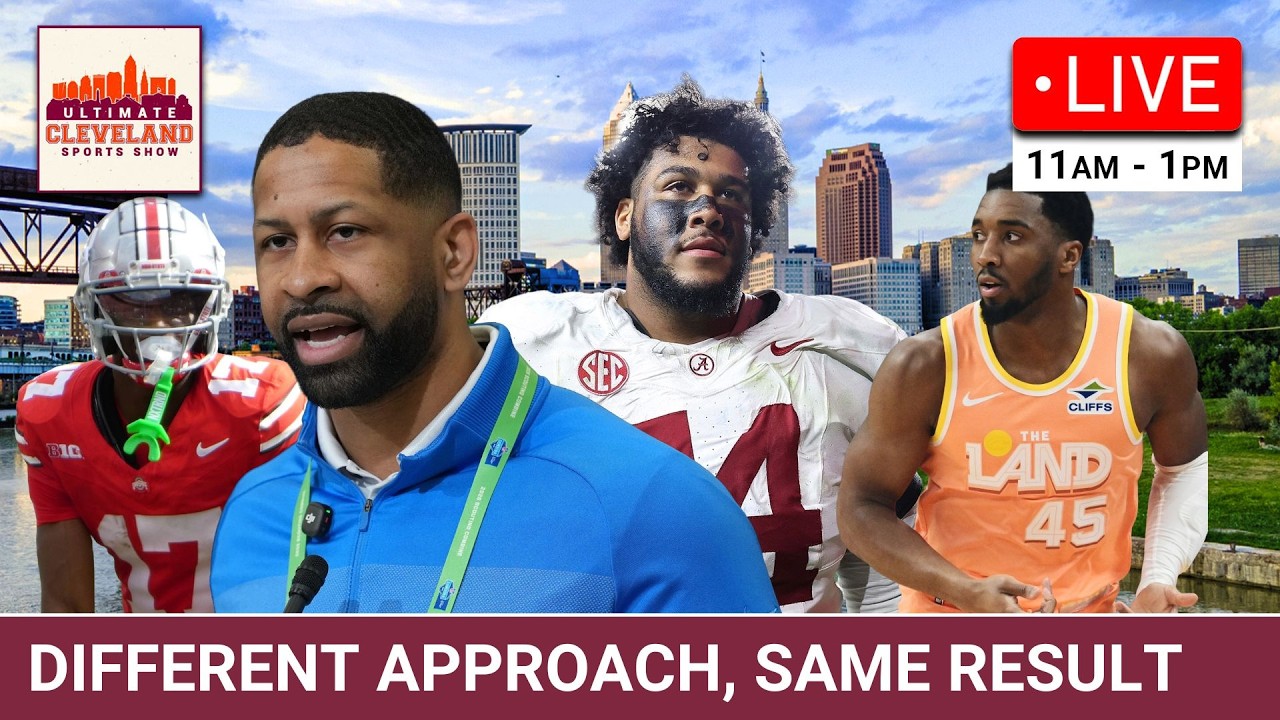Cavs vs Bucks reaction, NFL roster building, Browns mock draft projections & irreplaceable Guardians