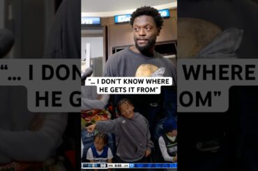 "that's dad's number 1 fan" 😎 (via @timberwolves )