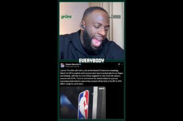 Draymond Green Reacts to NBA Expansion in Seattle & Las Vegas And NBA Conference Realignment