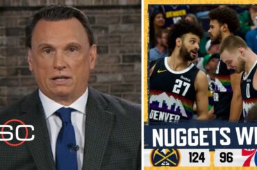 ESPN reacts to Denver Nuggets destroy Philadelphia 76ers 124-96;  Braun 22 Pts, Nikola Jokic 14 Ast