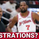 Kevin Durant FRUSTRATED With Rockets Offense | Will Ime Udoka ADJUST And Move Durant OFF-BALL?