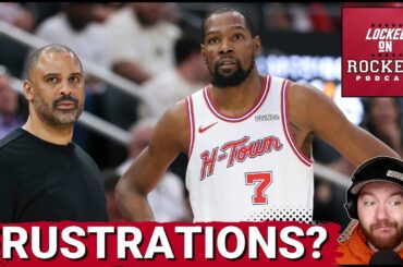 Kevin Durant FRUSTRATED With Rockets Offense | Will Ime Udoka ADJUST And Move Durant OFF-BALL?