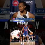 Daniss Jenkins said JB Bickerstaff said just be himself #detroitpistons #detroitbasketball