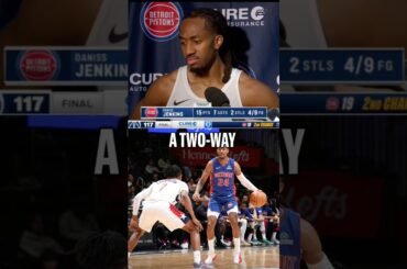 Daniss Jenkins said JB Bickerstaff said just be himself #detroitpistons #detroitbasketball