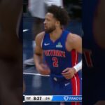 Cade With The Tough Finish In Traffic #nba #pistons #cadecunningham