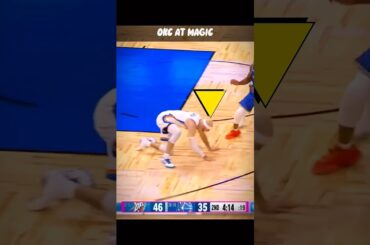 Caruso Lost His Shoe… Then Used It to Block Da Silva 👟😳 OKC at Magic #nba #shorts