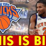 The Knicks Just Got GREAT NEWS