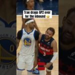 Gary Payton II won’t leave Trae’s side 😂