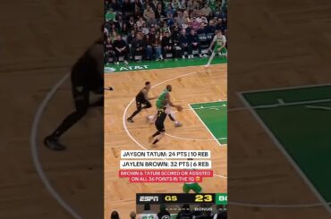 JB & Tatum were cooking 🔥