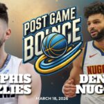 Post Game Bounce: Memphis Grizzlies vs Denver Nuggets