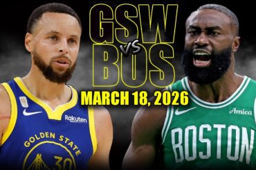 Golden State Warriors vs Boston Celtics Full Game Highlights – March 18, 2026 | NBA Season