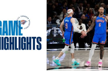 OKC Thunder at Brooklyn Nets | Game Highlights | March 18, 2026