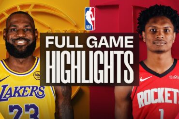 LAKERS at ROCKETS | FULL GAME HIGHLIGHTS | March 18, 2026