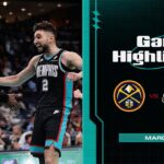 Memphis Grizzlies Highlights vs. Denver Nuggets