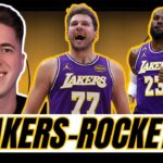 Lakers-Rockets Reaction: Luka Walks Houston Down For LA's Seventh Straight Win, Lead For No. 3 Seed